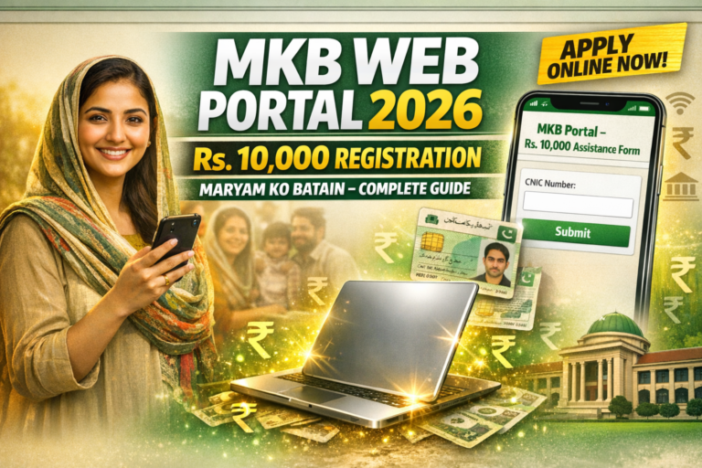 MKB Web Portal 2026 – Maryam Ko Batain Rs. 10,000 Registration Guide