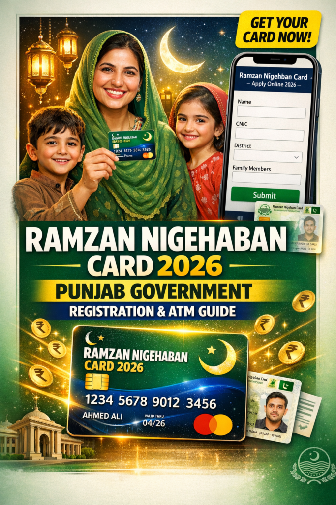 Ramzan Nigehban Card 2026 Punjab